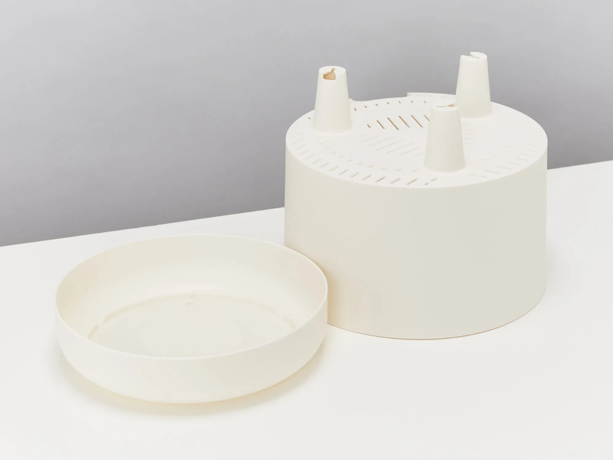 Linen Self-Watering Pots 215mm