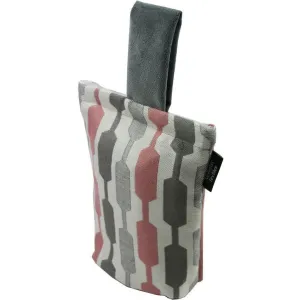 Lotta Blush Pink   Grey Door Stop