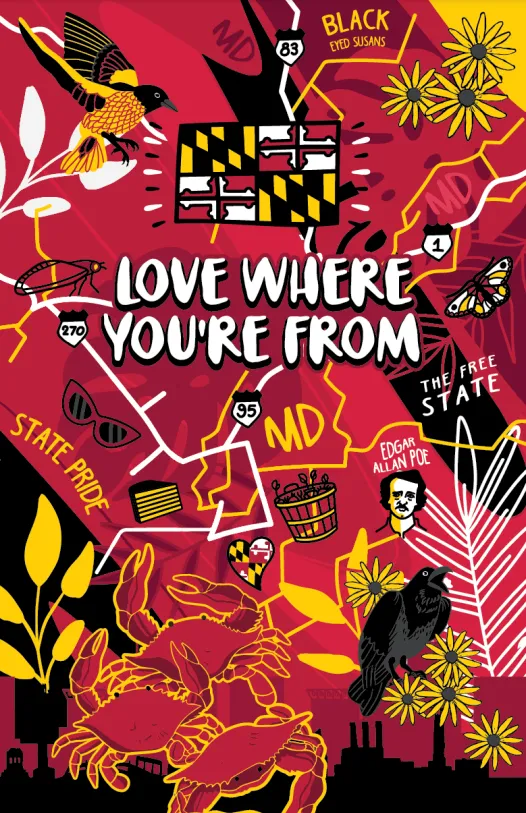 Love Where You're From / Spiral Notebook