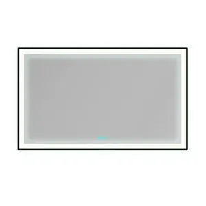M21 Black Frame 60 In. X 36 In. LED Bathroom Vanity Mirror