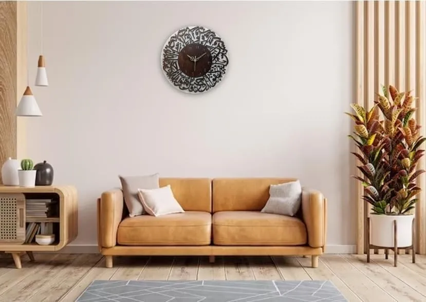 MASTANO Wooden Wall Clock 12" Decorative Latest & Stylish Wall Clock for Home,living room, Office, Kitchen, Bedroom, School (ME32)