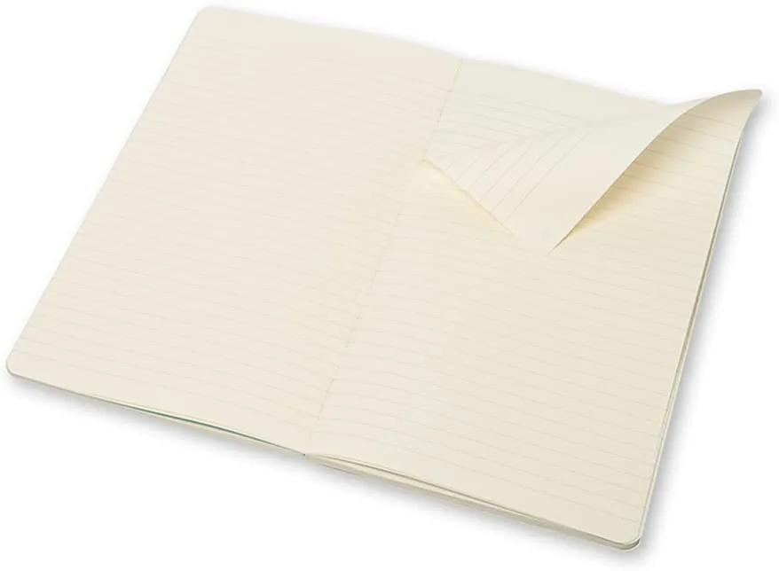 Moleskine Chapters Slim Large, Ruled, Plum Purple, Soft Cover Journal