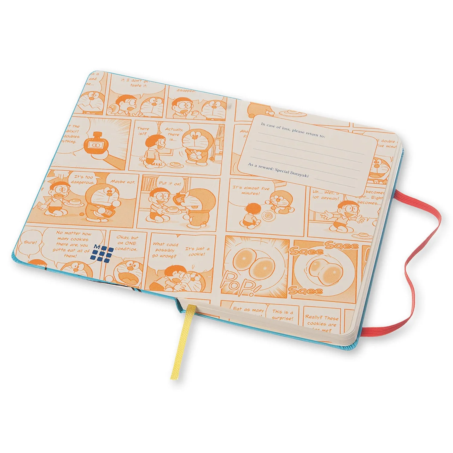 Moleskine Limited Edition Notebook Doraemon - Plain - Hard Cover