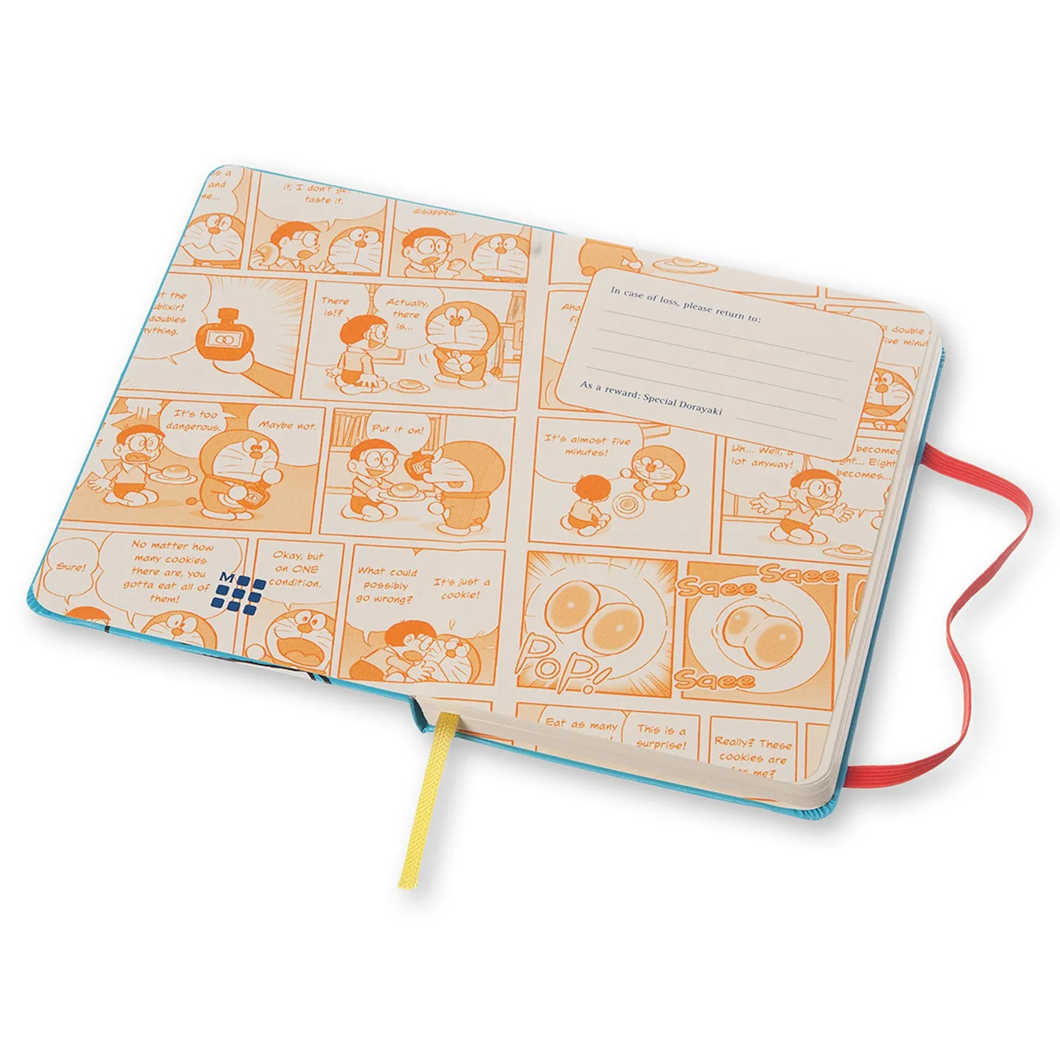 Moleskine Limited Edition Notebook Doraemon - Plain - Hard Cover