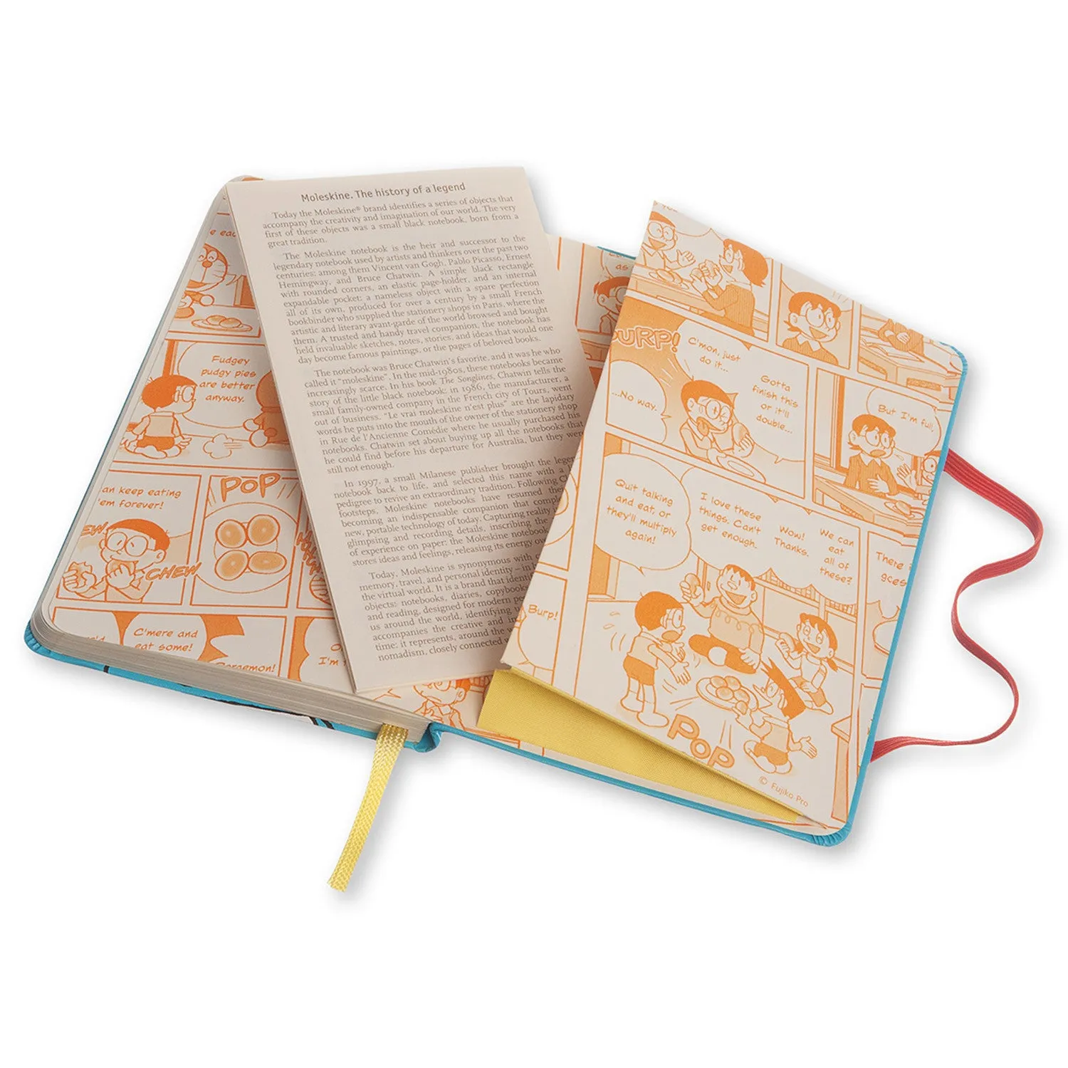 Moleskine Limited Edition Notebook Doraemon - Plain - Hard Cover
