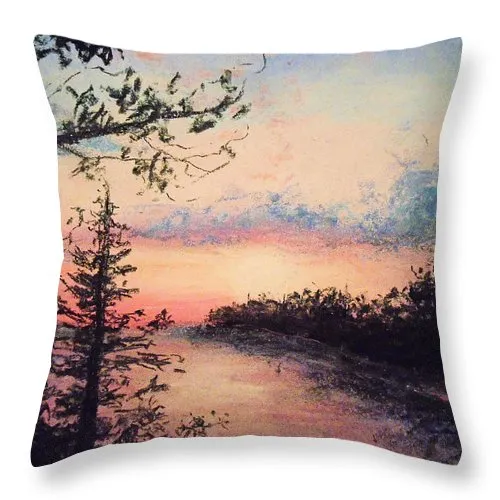 Mystic Escape - Throw Pillow