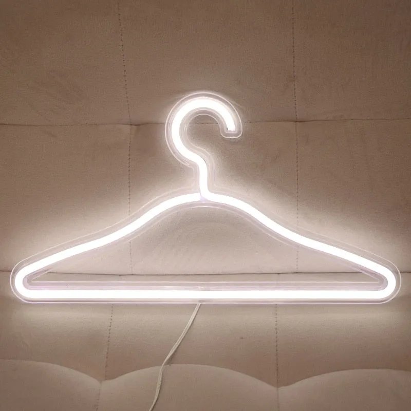 Neon Lights USB LED Clothes hanger