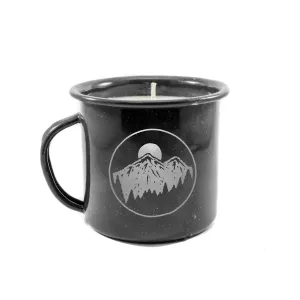 Night Sky Enamel Cup Candle