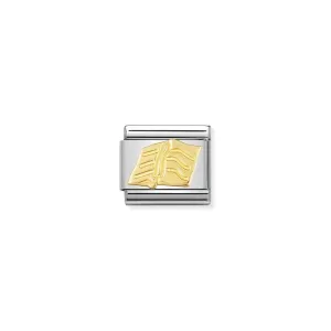 Nomination Composable Classic Link Book In 18K Gold