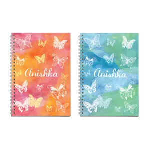 Notebooks, Set of 2<br/>Butterfly
