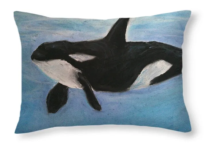 Orca Calls  - Throw Pillow