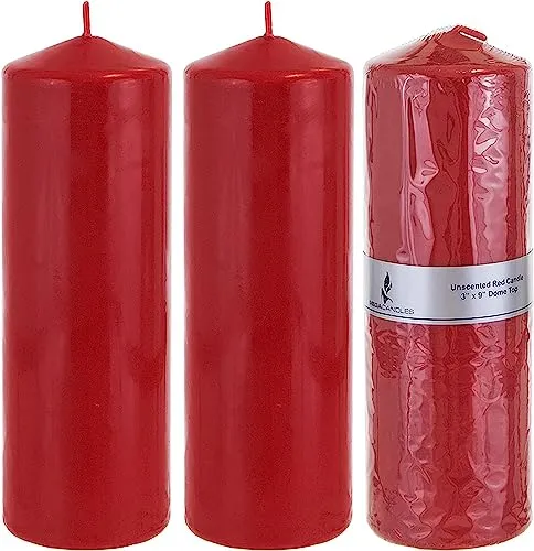 Pack of 4: Each Purchase Includes a Set of Four Pillar Candles, Allowing You to effortlessly Enhance The ambiance of Multiple Spaces in Your Home or Office.