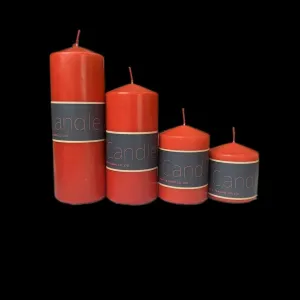 Pack of 4: Each Purchase Includes a Set of Four Pillar Candles, Allowing You to effortlessly Enhance The ambiance of Multiple Spaces in Your Home or Office.