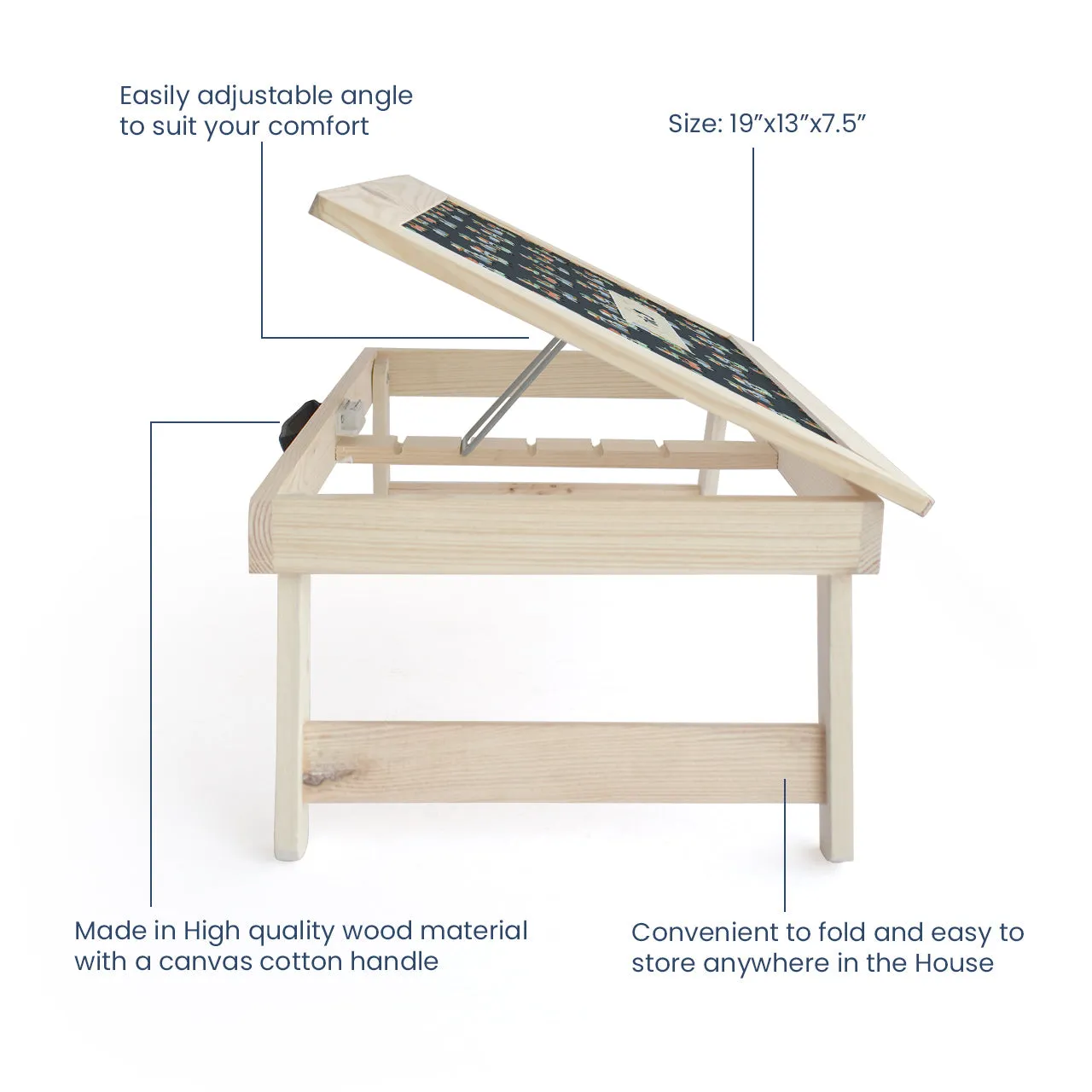 Personalised Foldable Desk - Ice Cream Fun