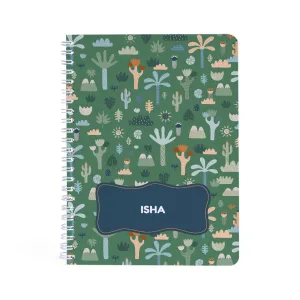 Personalised Spiral Notebook - Nature and I