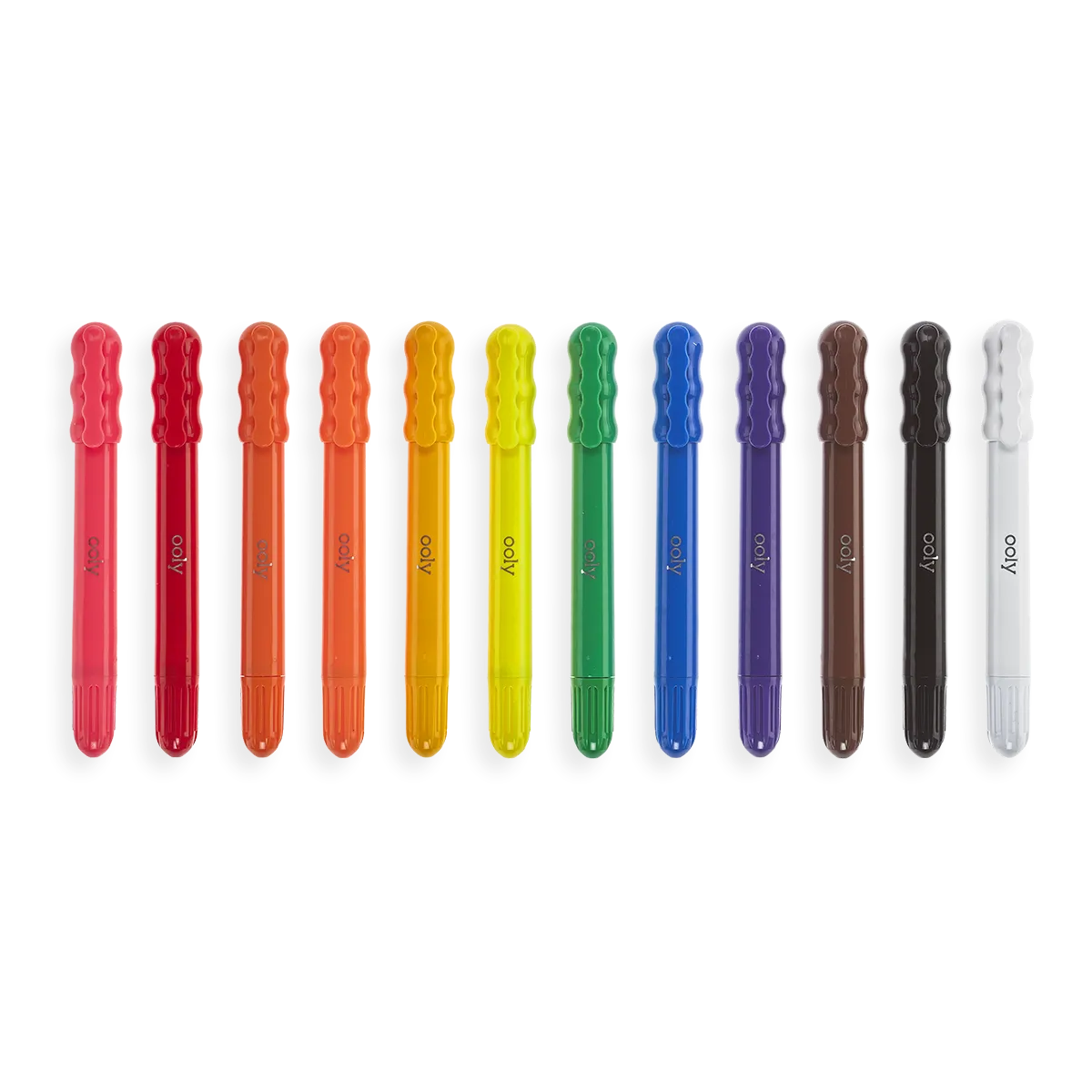 Rainy Day Gel Crayons - Set of 12 by OOLY