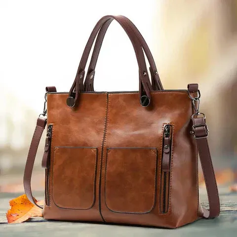 ROSALIE - STYLISH LEATHER BAG