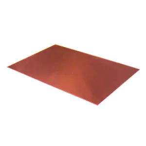 Rose Gold Mirrored Acrylic Sheet 3mm x 600mm x 400mm