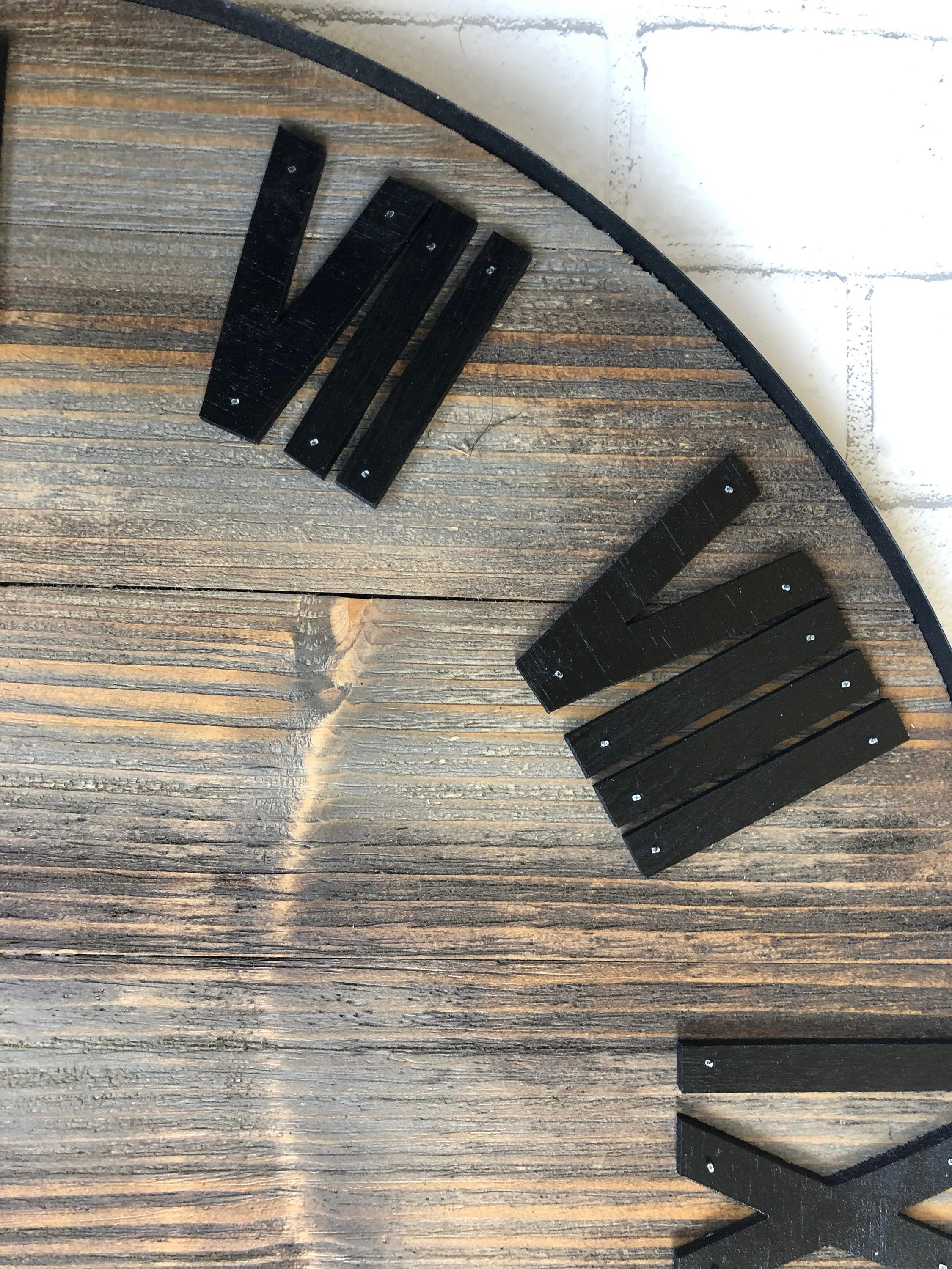 Rustic Barnwood Wall Clock