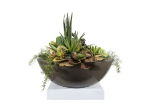 Sedona Concrete Planter Bowl  [The Outdoor Plus]