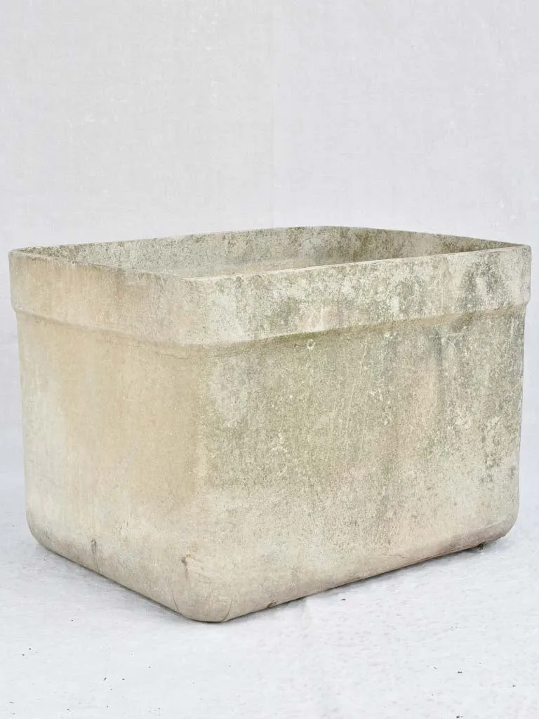 Set of 3 large rectangular Willy Guhl planters 19"