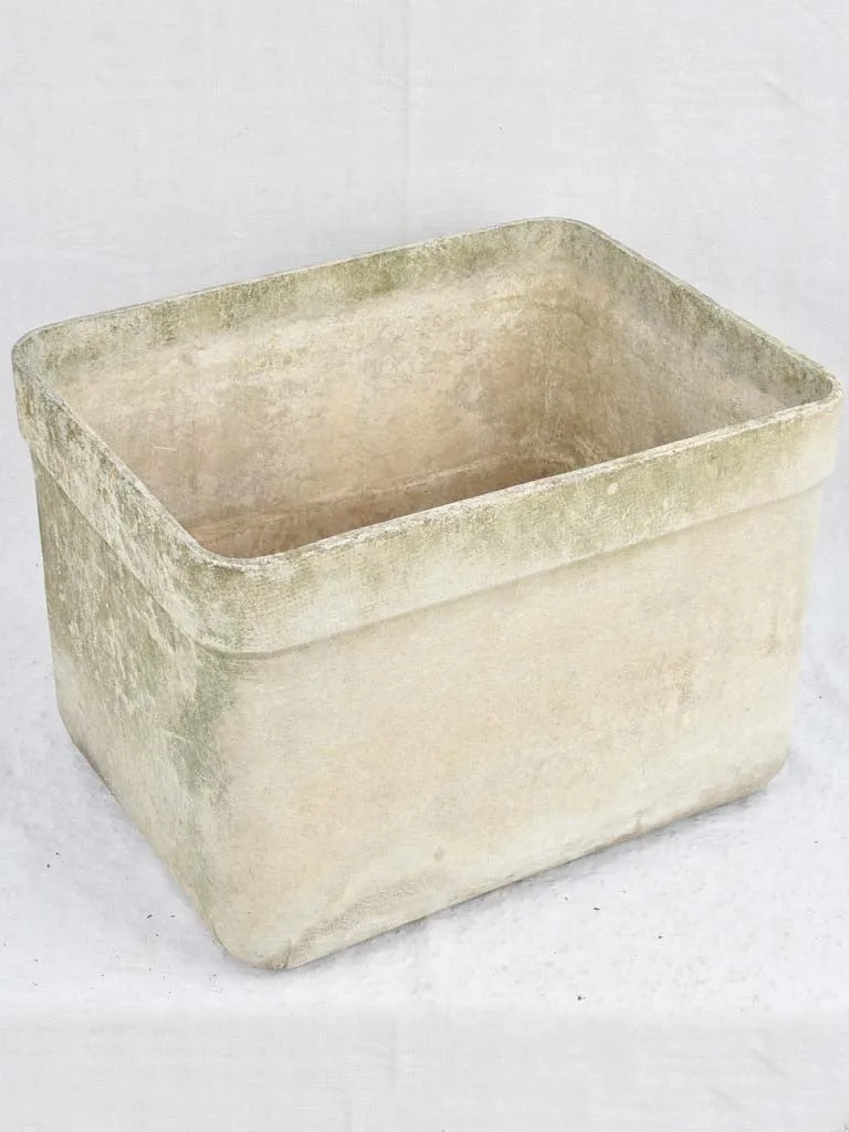 Set of 3 large rectangular Willy Guhl planters 19"