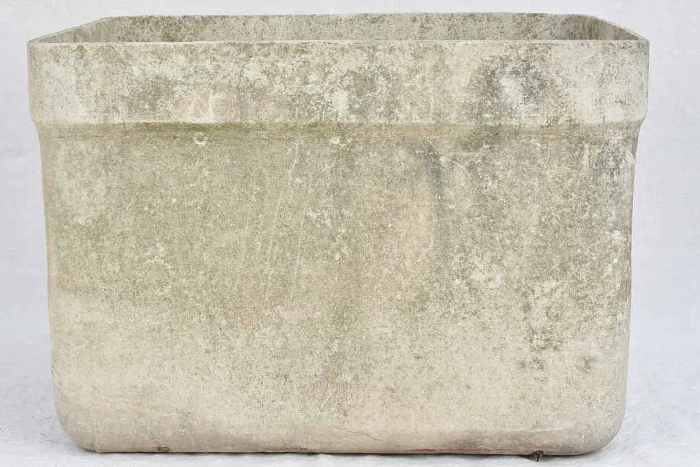 Set of 3 large rectangular Willy Guhl planters 19"