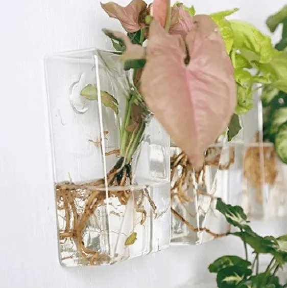 Set of 4 Wall Mountable Planters