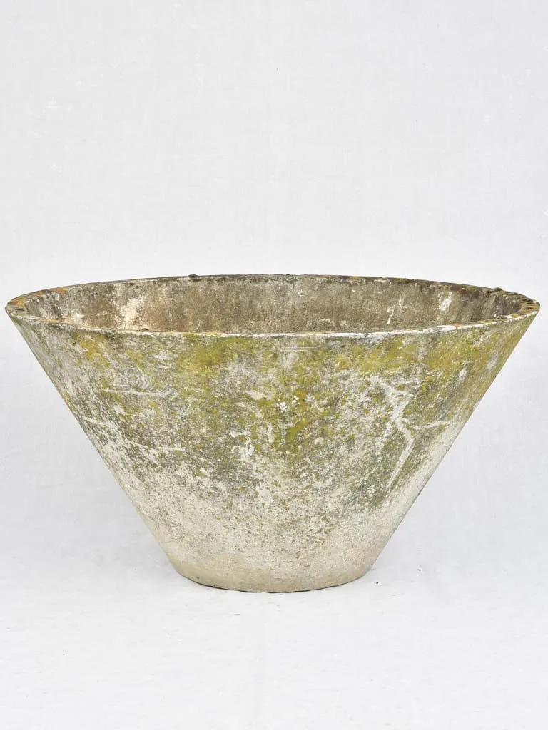 Set of ten tapered Willy Guhl planters 11¾"