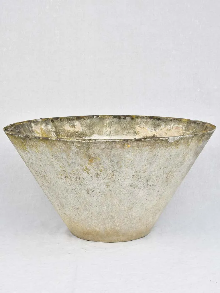 Set of ten tapered Willy Guhl planters 11¾"