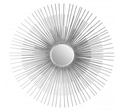 Silver Finish Wall Mirror