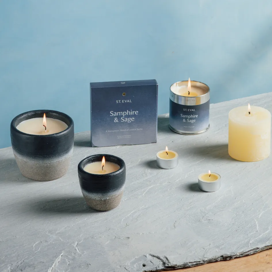 St Eval Samphire & Sage Coastal Scented Tealights