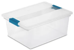 Sterilite Latch Storage Box 14x11x6.25" 1pc