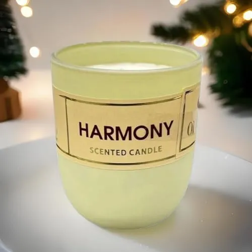 The Decor Affair 1 Pcs Scented Tea Light Candle in Natural Soy Wax - Eco-Friendly and Smokeless - Ideal for Tranquility and Special Moments - Thoughtful Home Decor Gift.