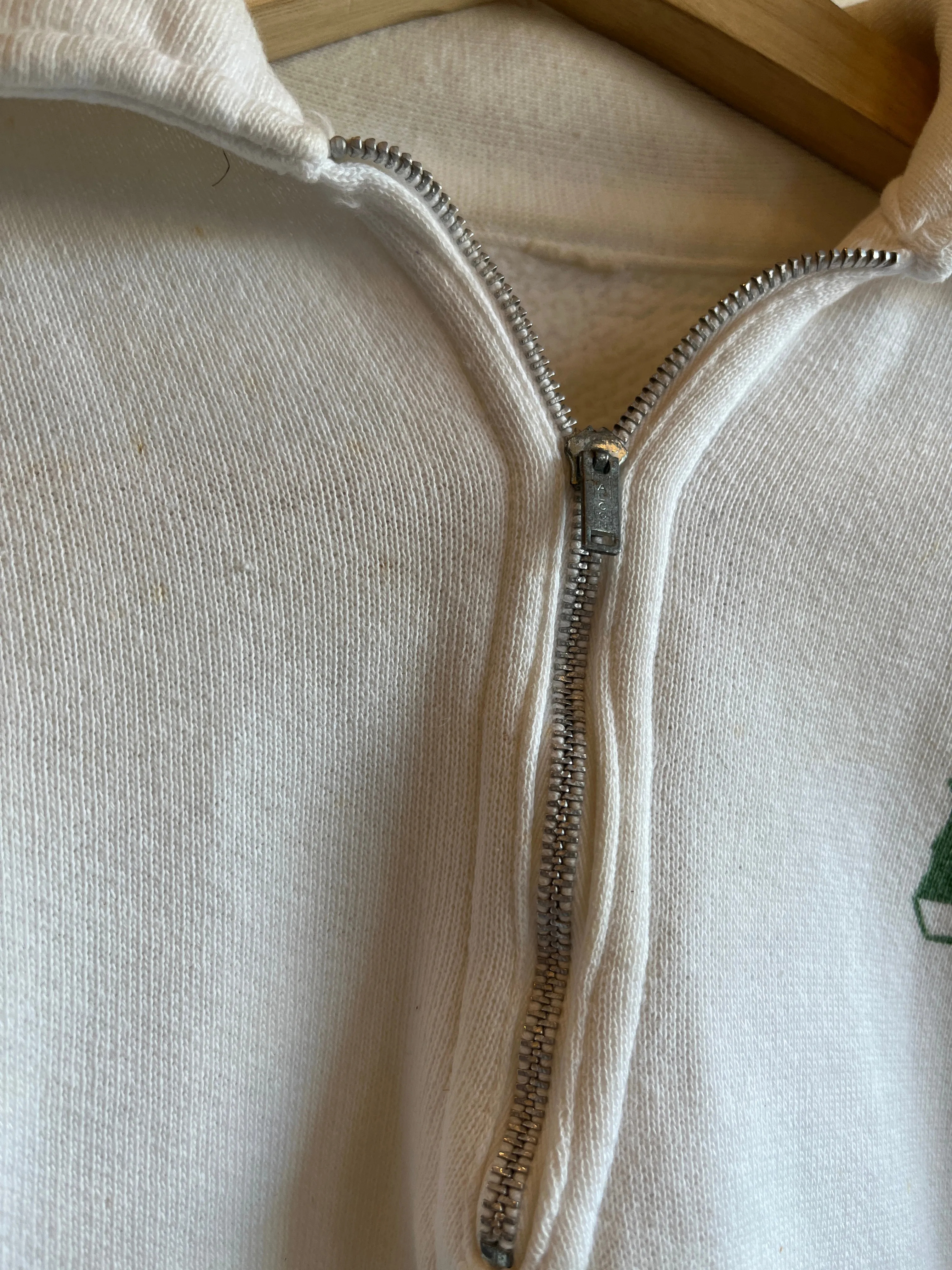 Vintage 1950s Providence High School Quarter-Zip Sweatshirt