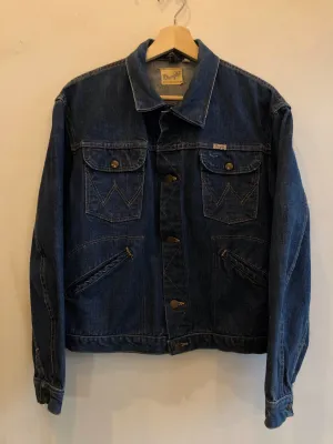 Vintage 1960s Wrangler Sanforized 24MJ Selvedge Denim Jacket