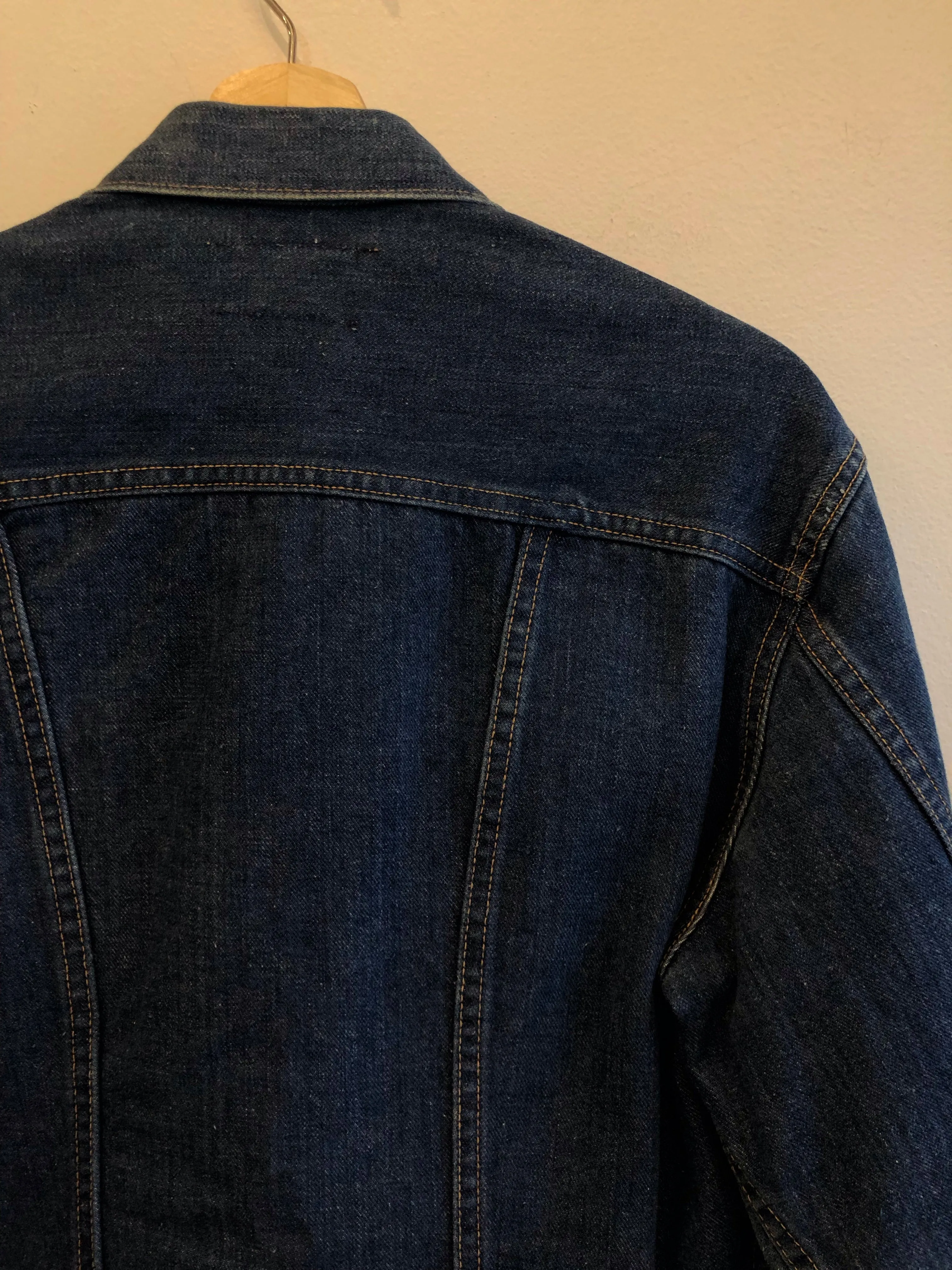 Vintage 1960s Wrangler Sanforized 24MJ Selvedge Denim Jacket