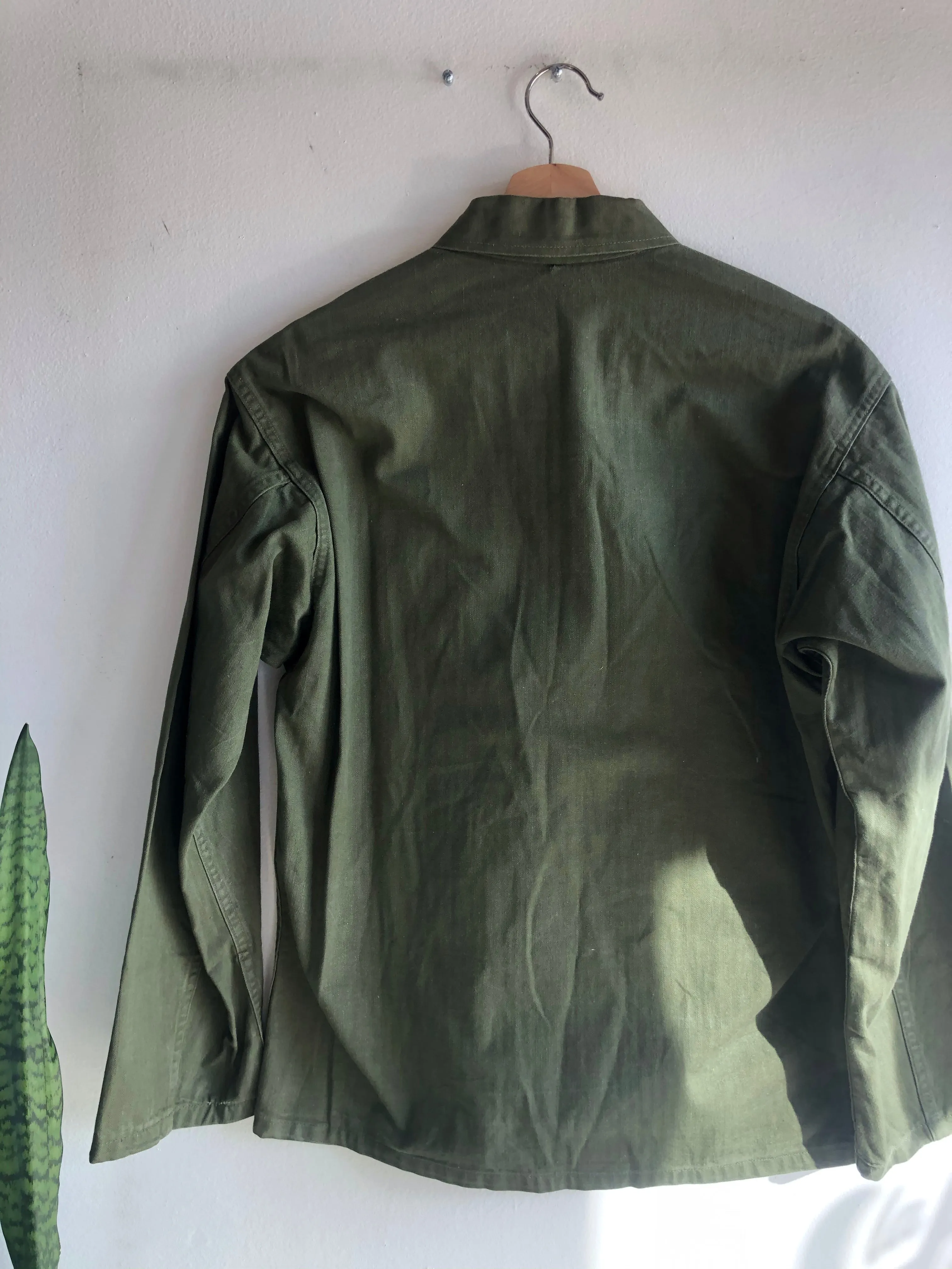 Vintage WW2 HBT Army Shirt