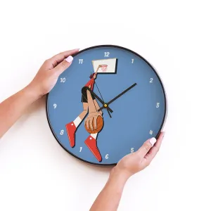Wall Clock - Basketball Fever, Girl