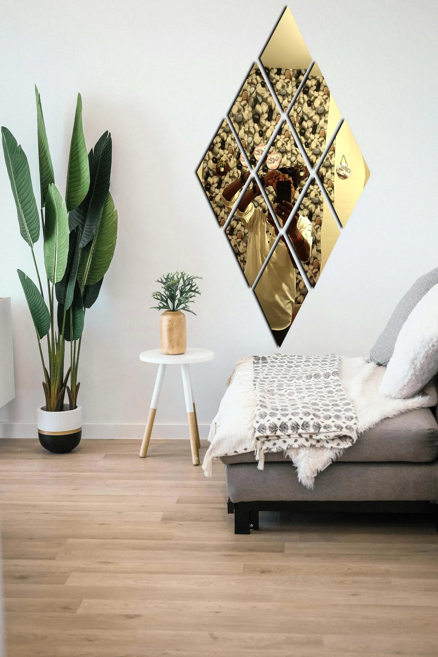 Wall Stickers Decorative Items | Decor Items | MDA_Dimond-Mirror