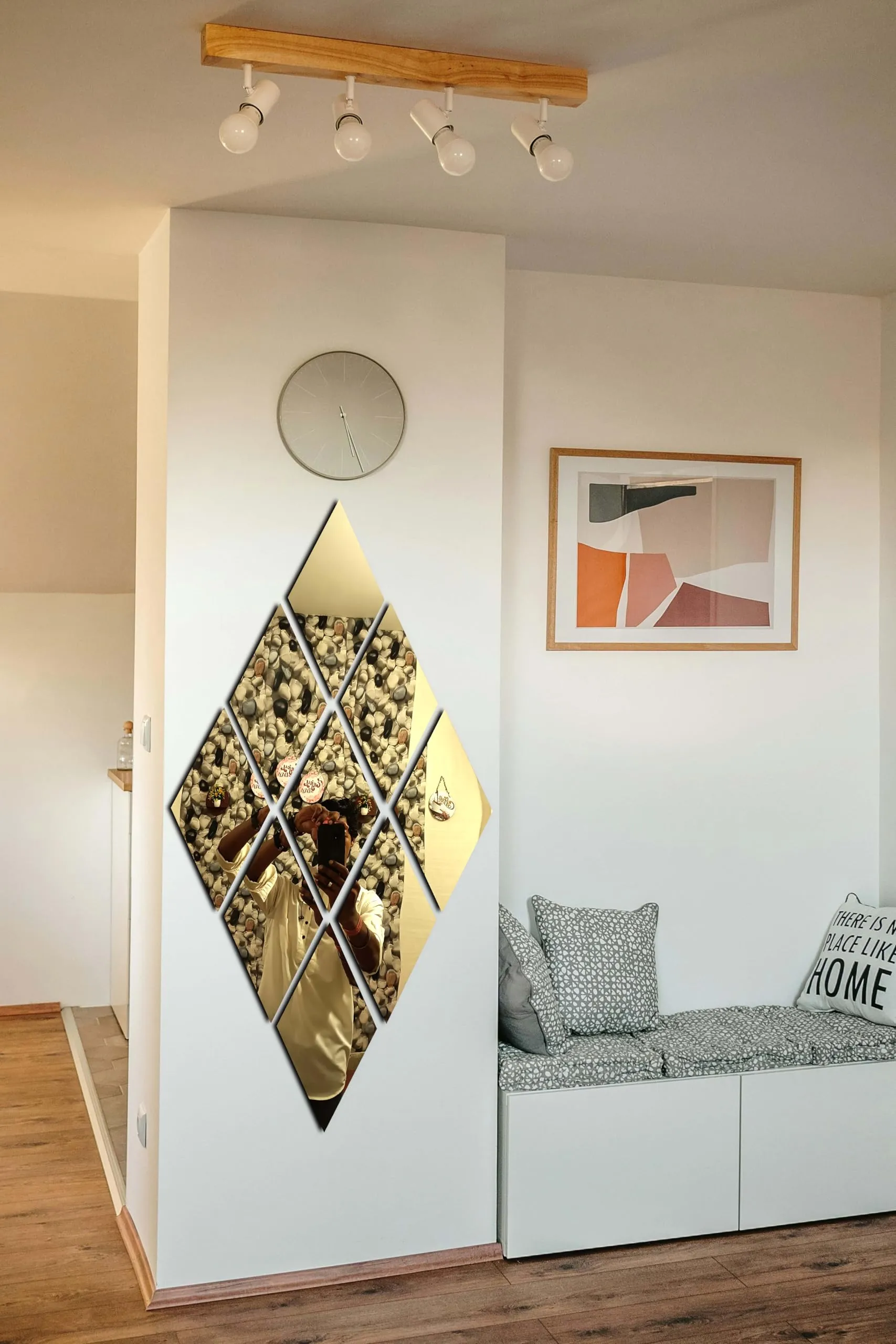 Wall Stickers Decorative Items | Decor Items | MDA_Dimond-Mirror
