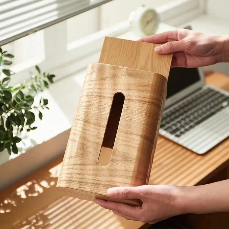 Walnut Wood Tissue Box