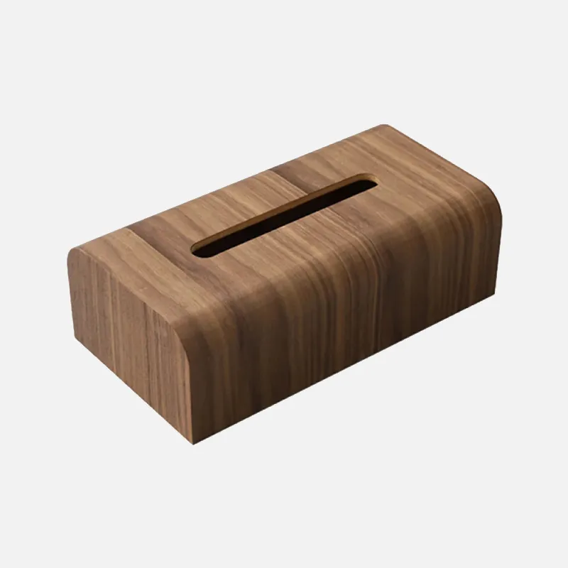 Walnut Wood Tissue Box