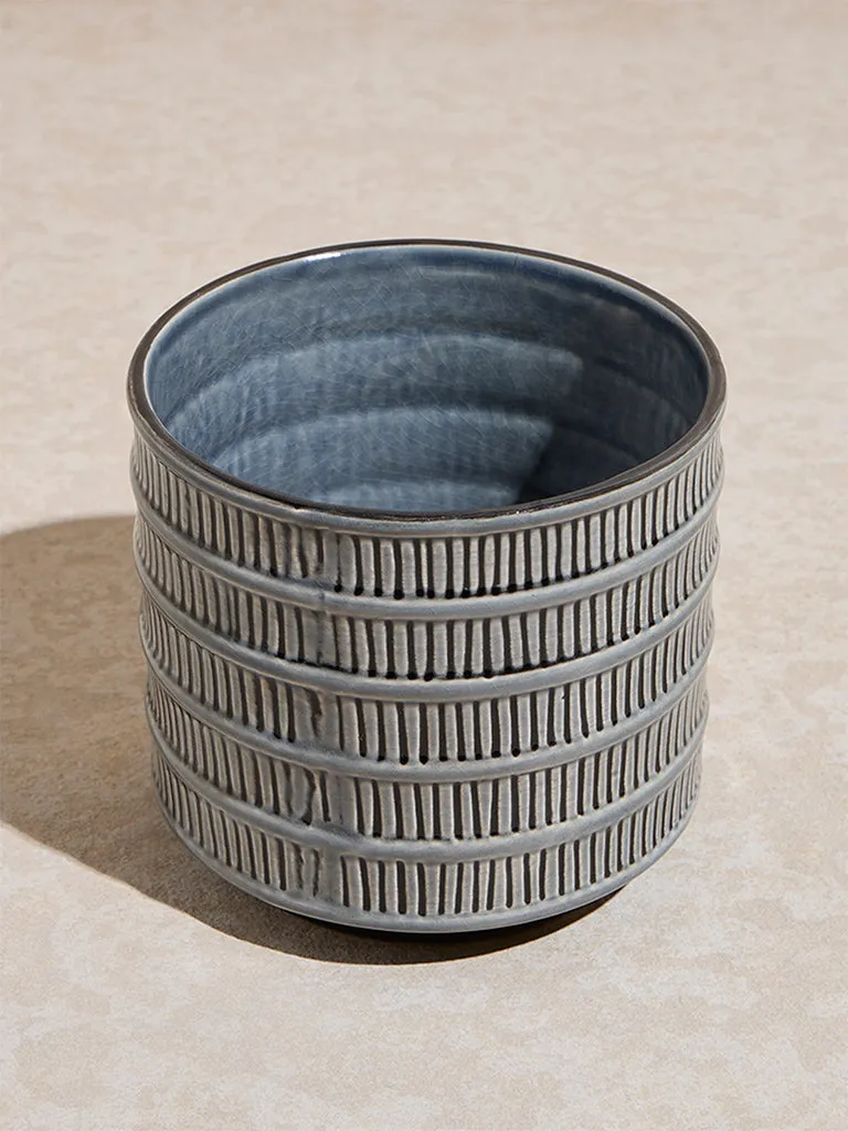 Westside Home Grey Ceramic Pot