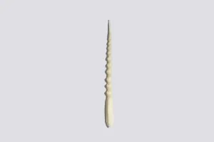 White Rodeo Taper Candle