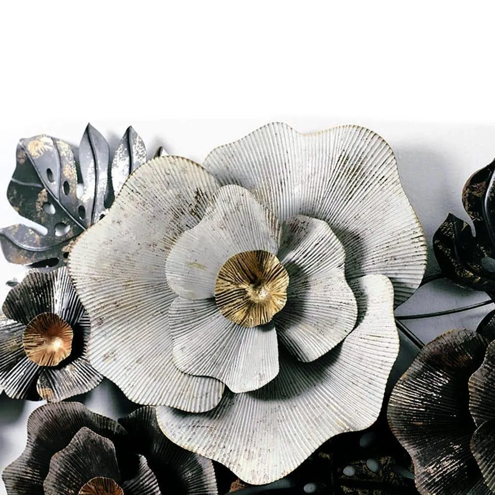 White Swan Metal Wall Art